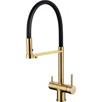 Grocenberg GB4095 с гибким изливом (золото матовый)