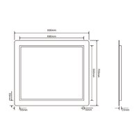  Roxen Зеркало Irida 510185-80 80х70 - Превью изображения №9 — Интернет-магазин samo.by