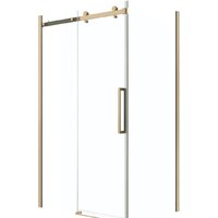 Grossman Classic 120x80x195 120.K33.04.1280.32.00 (золото сатин/прозрачное стекло)