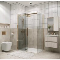 Душевой уголок Grossman Classic 120x80x195 120.K33.04.1280.32.00 (золото сатин/прозрачное стекло) - Превью изображения №9 — Интернет-магазин samo.by