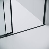 Душевая дверь Grossman Galaxy 100x195 100.K33.01.100.21.02 (черный матовый/стекло шиншилла) - Превью изображения №6 — Интернет-магазин samo.by