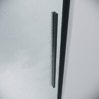 Душевая дверь Grossman Galaxy 100x195 100.K33.01.100.21.02 (черный матовый/стекло шиншилла) - Превью изображения №3 — Интернет-магазин samo.by