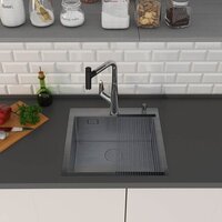 Кухонная мойка Roxen Simple 560220-45B - Превью изображения №2 — Интернет-магазин samo.by