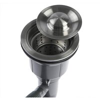 Кухонная мойка Roxen Vespa 560230-70L сатин (с коландером и дозатором) - Превью изображения №11 — Интернет-магазин samo.by