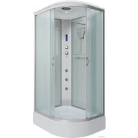 Душевая кабина Niagara NG-33084-14LF 100x80 (матовое стекло) - Превью изображения №2 — Интернет-магазин samo.by