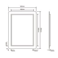  Roxen Зеркало Irida 510185-60 60х80 - Превью изображения №10 — Интернет-магазин samo.by