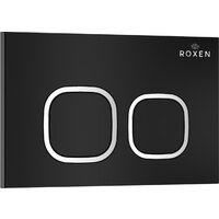 Унитаз подвесной Roxen Porto One Rimless 6 в 1 StounFix Dual Fresh 545591 (кнопка: черный матовый) - Превью изображения №16 — Интернет-магазин samo.by