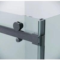 Душевой уголок Grossman Classic 120x80x195 120.K33.04.1280.42.00 (графит сатин/прозрачное стекло) - Превью изображения №3 — Интернет-магазин samo.by