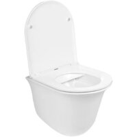 Унитаз подвесной WeltWasser Amberg 506 + Telbach 004 GL-WT + Amberg RD-WT - Превью изображения №3 — Интернет-магазин samo.by