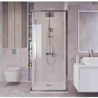 Душевой уголок Grossman Cosmo 90x90x195 300.K33.02.9090.10.00 (хром/прозрачное стекло) - Превью изображения №8 — Интернет-магазин samo.by
