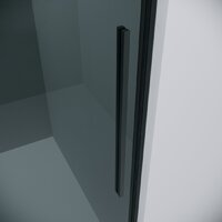 Душевая дверь Grossman Galaxy 100x195 100.K33.01.100.21.10 (черный матовый/стекло тонированное) - Превью изображения №3 — Интернет-магазин samo.by