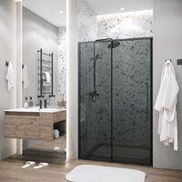 Душевая дверь Grossman Galaxy 100x195 100.K33.01.100.21.10 (черный матовый/стекло тонированное) - Превью изображения №8 — Интернет-магазин samo.by