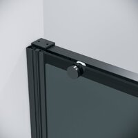 Душевая дверь Grossman Galaxy 100x195 100.K33.01.100.21.10 (черный матовый/стекло тонированное) - Превью изображения №5 — Интернет-магазин samo.by
