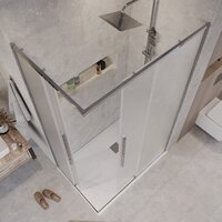 Душевой уголок Grossman Galaxy 90x70x195 300.K33.01.9070.10.02 (хром/шиншилла стекло) - Превью изображения №9 — Интернет-магазин samo.by