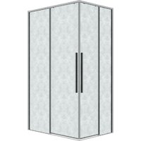 Grossman Galaxy 90x70x195 300.K33.01.9070.10.02 (хром/шиншилла стекло)