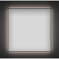 Wellsee Зеркало с фоновой LED-подсветкой 7 Rays' Spectrum 172200390, 80 х 80 см (с сенсором и регулировкой яркости освещения)