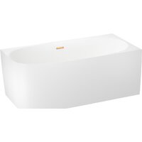 Ванна Wellsee Belle Spa 2.0 160x75 235803004 (пристенная ванна (правая) белый глянец, экран, каркас, сифон-автомат золото) - Превью изображения №2 — Интернет-магазин samo.by