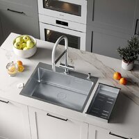 Кухонная мойка Roxen Simple 560220-65 - Превью изображения №2 — Интернет-магазин samo.by