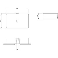 Умывальник Lavinia Boho Bathroom Sink Slim 33311103 - Превью изображения №6 — Интернет-магазин samo.by