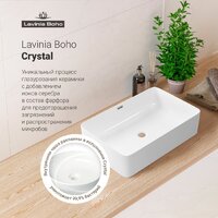 Умывальник Lavinia Boho Bathroom Sink Slim 33311103 - Превью изображения №7 — Интернет-магазин samo.by