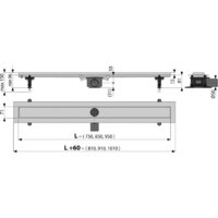 Трап/канал Alcaplast APZ13-Double9-950 - Превью изображения №2 — Интернет-магазин samo.by