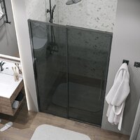 Душевая дверь Grossman Galaxy 100x195 100.K33.01.100.42.10 (графит сатин/стекло тонированное) - Превью изображения №9 — Интернет-магазин samo.by