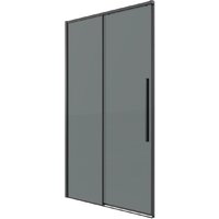Душевая дверь Grossman Galaxy 100x195 100.K33.01.100.42.10 (графит сатин/стекло тонированное) - Превью изображения №2 — Интернет-магазин samo.by