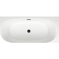 Ванна Wellsee Belle Spa 2.0 160x75 235803003 (пристенная ванна (правая) белый глянец, экран, каркас, сифон-автомат матовый черный) - Превью изображения №4 — Интернет-магазин samo.by