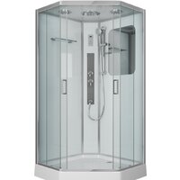 Душевая кабина Niagara NG-6001-01GD 90x90x220 (прозрачное стекло) - Превью изображения №2 — Интернет-магазин samo.by