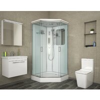 Niagara NG-6001-01GD 90x90x220 (прозрачное стекло)