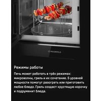 Микроволновая печь MAUNFELD MBMO820MGB203 - Превью изображения №11 — Интернет-магазин samo.by
