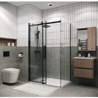 Душевой уголок Grossman Classic 120x90x195 120.K33.04.1290.21.00 (черный матовый/прозрачное стекло) - Превью изображения №9 — Интернет-магазин samo.by