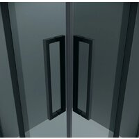 Душевой уголок Grossman Cosmo 80x80x195 300.K33.02.8080.21.10 (черный матовый/тонированное стекло) - Превью изображения №3 — Интернет-магазин samo.by