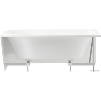 Ванна Wellsee Belle Spa 2.0 160x75 235803002 (пристенная ванна (правая) белый глянец, экран, каркас, сифон-автомат глянцевый белый) - Превью изображения №3 — Интернет-магазин samo.by