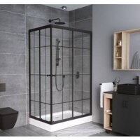 Душевой уголок Niagara NG-0118-14 100x80 (прозрачное стекло) - Превью изображения №2 — Интернет-магазин samo.by
