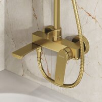 Душевая система  Grossman Galaxy 500.K35.01.320 (золото сатиновый) - Превью изображения №7 — Интернет-магазин samo.by
