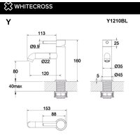 Смеситель Whitecross Y Y1210GL (золото) - Превью изображения №3 — Интернет-магазин samo.by