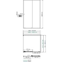 Душевой уголок Wasserkraft Dill 61S16 - Превью изображения №5 — Интернет-магазин samo.by