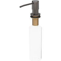 Кухонная мойка Roxen Simple 560220-60B-V графит/текстурная PVD покрытие (с коландером и дозатором) - Превью изображения №13 — Интернет-магазин samo.by