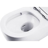 Унитаз подвесной Roxen Porto One Rimless 6 в 1 StounFix Dual Fresh 507197 (кнопка: черный матовый) - Превью изображения №7 — Интернет-магазин samo.by