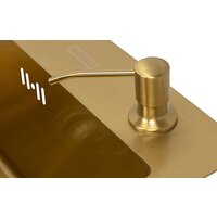 Кухонная мойка ARFEKA ECO AR мойка 500*500, коландер, дозатор GOLD - Превью изображения №5 — Интернет-магазин samo.by