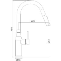 Смеситель Gappo G4398-45 - Превью изображения №8 — Интернет-магазин samo.by