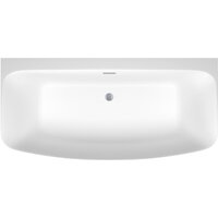 Ванна Wellsee Ground Breaking 170x80 28770101R (пристенная ванна белый глянец, экран, ножки, сифон-автомат хром) - Превью изображения №4 — Интернет-магазин samo.by