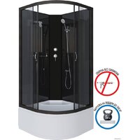 Душевая кабина Niagara NG-6508-14BK 90x90x200 - Превью изображения №2 — Интернет-магазин samo.by
