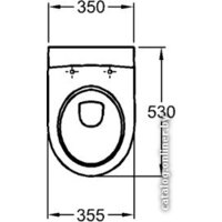 Унитаз подвесной Keramag iCon [204060000] - Превью изображения №4 — Интернет-магазин samo.by