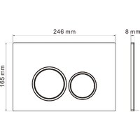 Инсталляция для унитаза Roxen StounFix Dual Fresh 811558 - Превью изображения №12 — Интернет-магазин samo.by