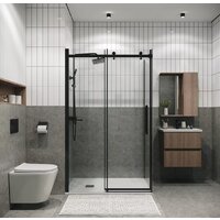 Душевой уголок Grossman Classic 130x70x195 120.K33.04.1370.21.00 (черный матовый/прозрачное стекло) - Превью изображения №16 — Интернет-магазин samo.by