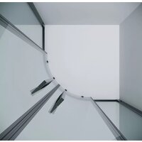 Душевой уголок Grossman Cosmo 90x90x195 301.K33.02.9090.42.00 (графит сатин/прозрачное стекло) - Превью изображения №6 — Интернет-магазин samo.by