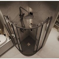 Душевой уголок Grossman Cosmo 90x90x195 301.K33.02.9090.42.00 (графит сатин/прозрачное стекло) - Превью изображения №10 — Интернет-магазин samo.by