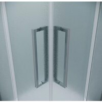 Душевой уголок Grossman Cosmo 80x80x195 300.K33.02.8080.10.02 (хром/шиншилла стекло) - Превью изображения №3 — Интернет-магазин samo.by
